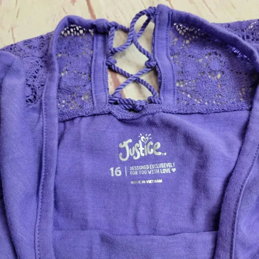 Justice hot air balloon shirt 16